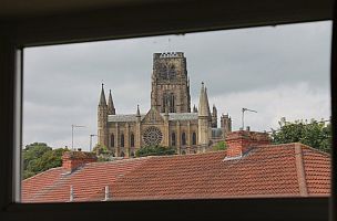 Like looking at the cathedral?  This is the view from the front of the house.